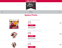 Tablet Screenshot of floristsonline.net